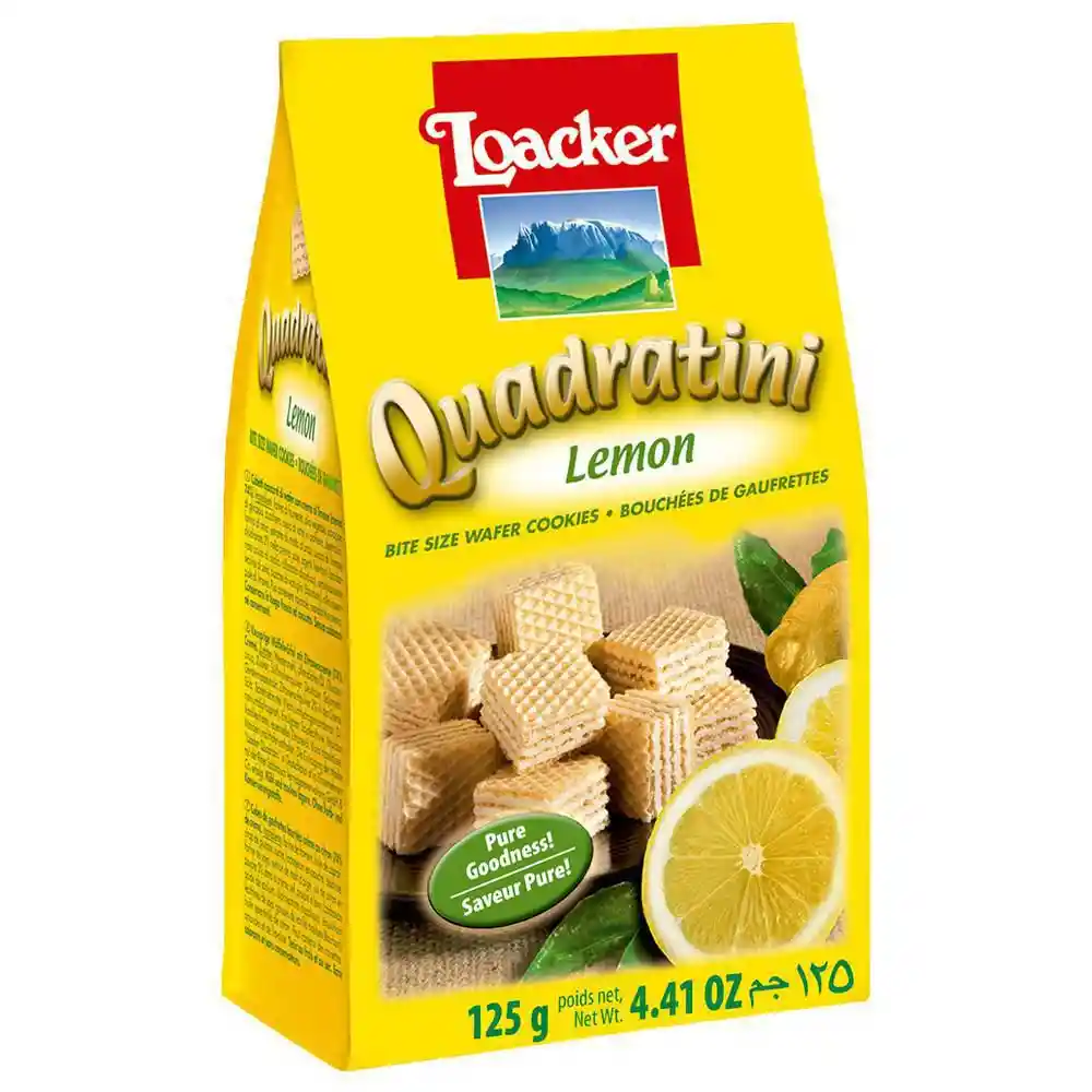 Quadratini Galleta Limon