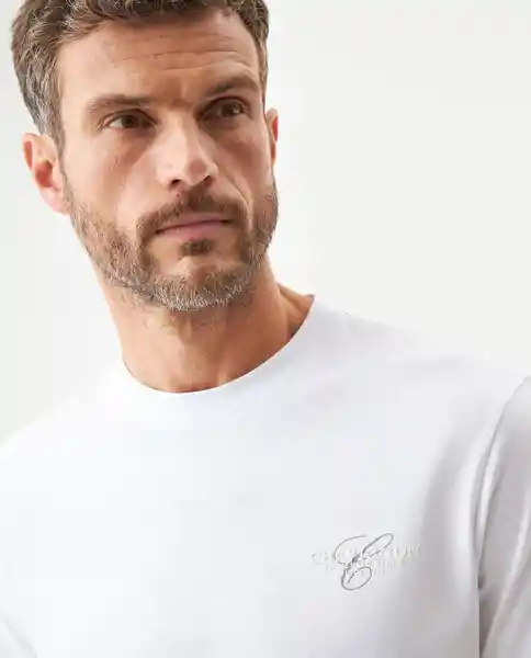 Camiseta High Tech Graphic Blanco 0 Claro Talla M Chevignon