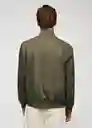 Chaqueta Jon Khaki Talla S Hombre Mango