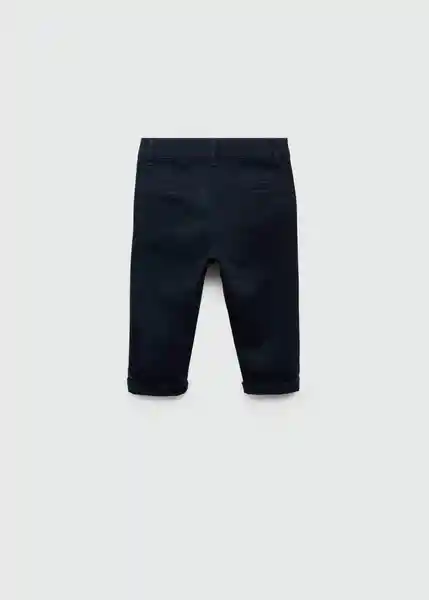 Pantalón Chino7 Navy Talla 66 Niños Mango