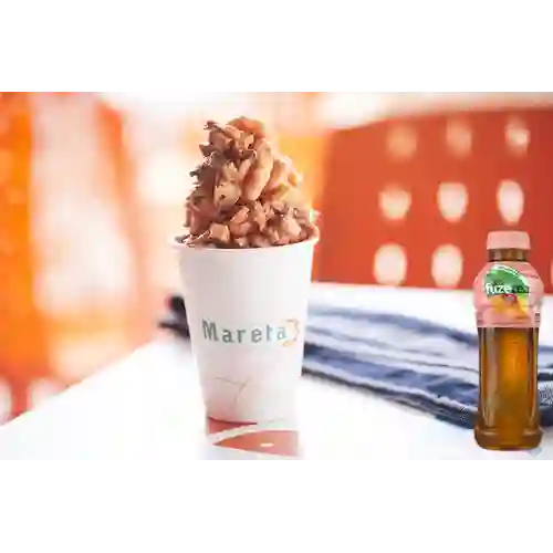 Combo Cóctel Mixto + Fuze Tea Durazno 400 ml