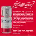 Cerveza Budweiser - Lata 269ml x 12