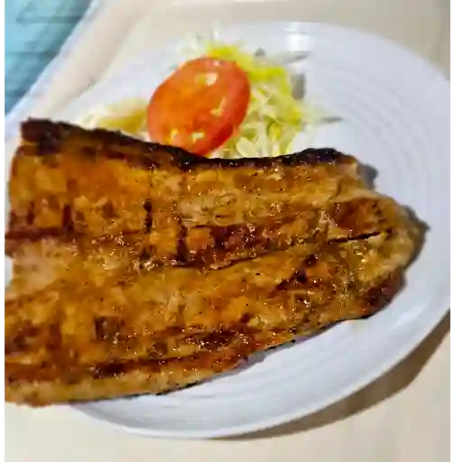 Punta de anca de cerdo con yuca