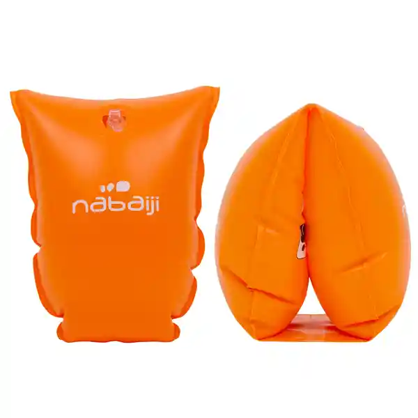 Nabaiji Flotador de Brazo Natación Niños Naranja