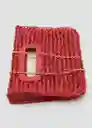 Bolso P Holbox Rojo Talla 99 Mujer Mango