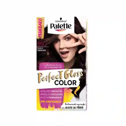 Palette Tinte Perfect Canela Tentacion Sin Amoníaco 550 50 mL