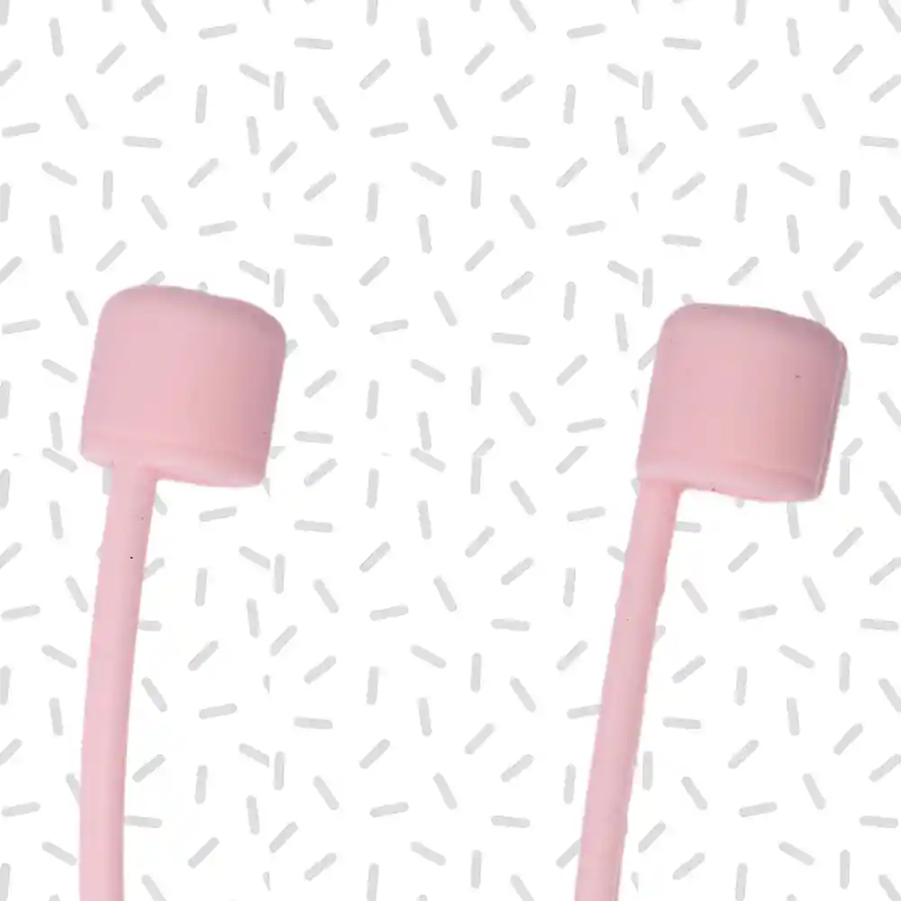 Miniso Kit de Accesorios Para Airpods Estuche Protector Rosa