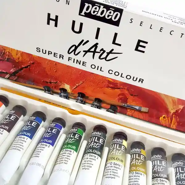 Pebeo Set Óleo D'Art 12 Tubos