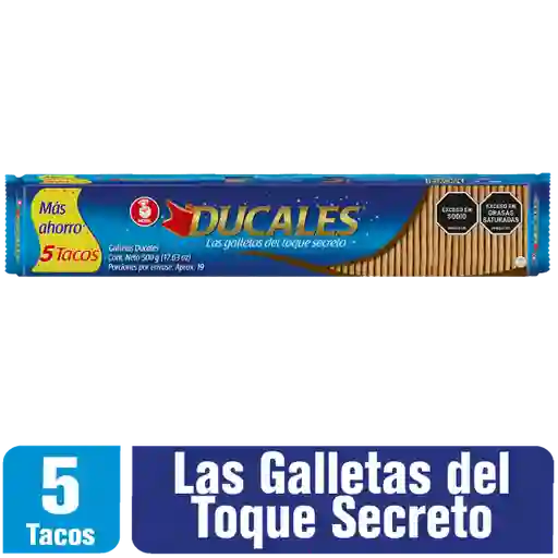 Galleta Ducales Tacos 5 Und