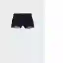 Shorts Hailey2 Tejano Negro Talla 36 Mujer Mango