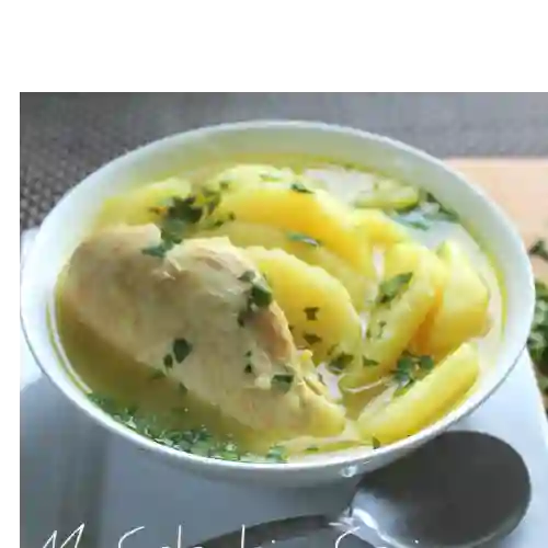 Caldo de pollo