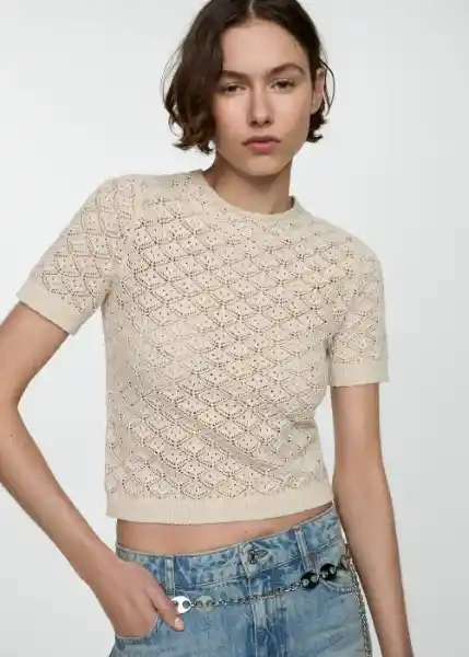 Saco Jersey Sito Arena Talla XS Mujer Mango