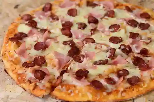 Pizza Cabano y Jamón