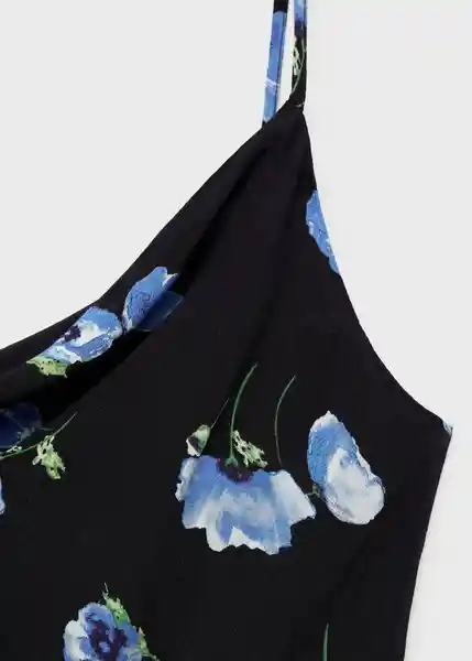 Vestido Kendal Negro Talla M Mujer Mango
