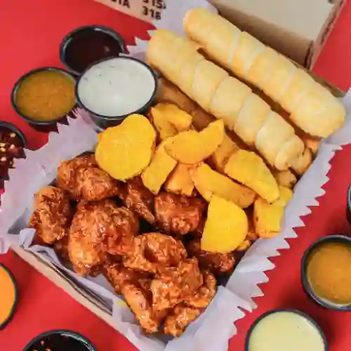 Combo crunchy mix cheese y gaseosa