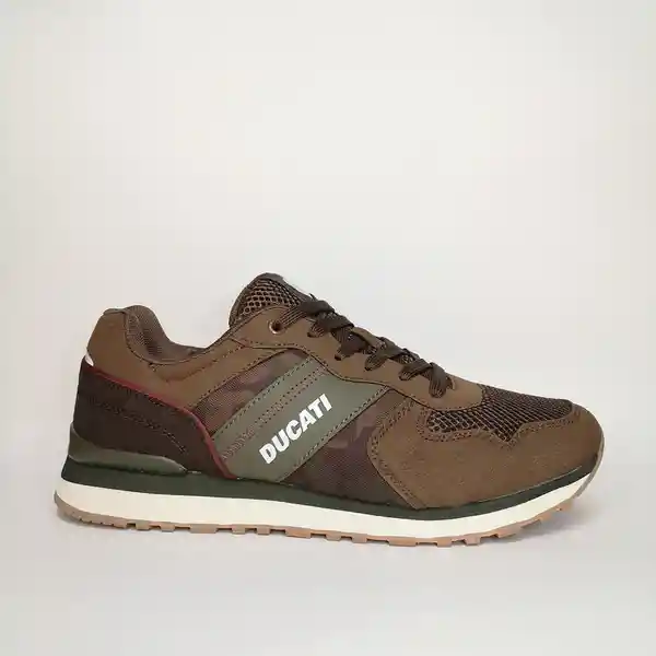 Tenis Zto Fashion Brown Green Talla 12 CLK21321 Ducati