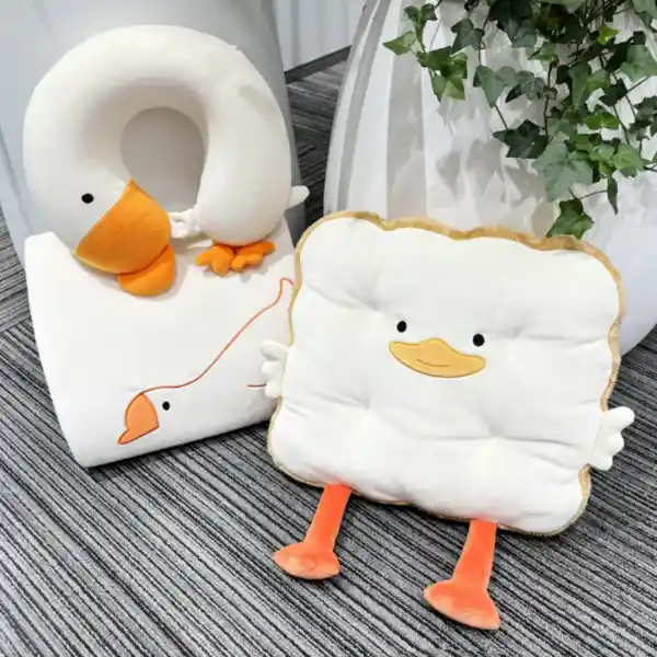 Almohada Para Viaje de Espuma Ganso Serie Miniso