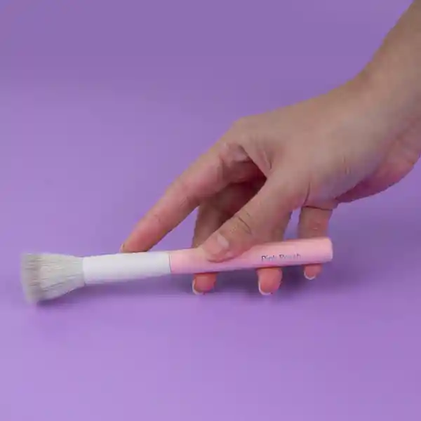 Brocha Para Rubor Serie Rosa Miniso