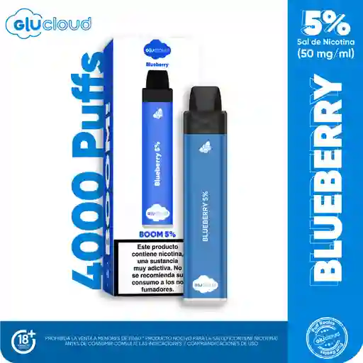 Glucloud Vape Blueberry Boom 4000 Puff