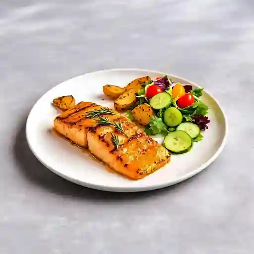 Salmon Boho A La Parrilla