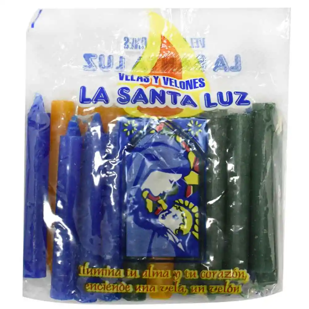 Velas La Santa Luz Pequeñas X20 Unds