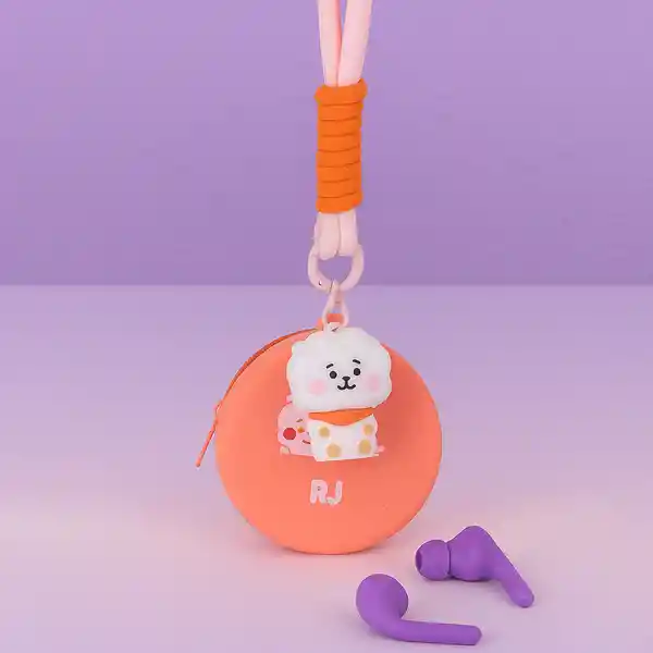 Estuche Protector de Audífonos Baby rj Serie Bt21 Miniso