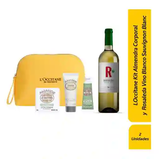 Combo L'Occitane Almendra Corporal + Rosaleda Blanco