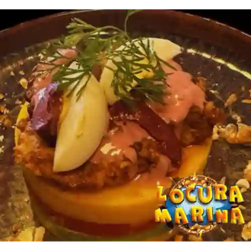 Causa de Pulpo a la Parilla