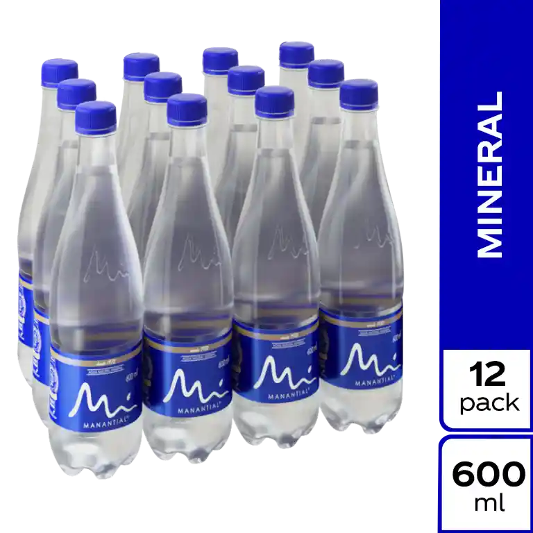 Agua Manantial Sin Gas 600ml