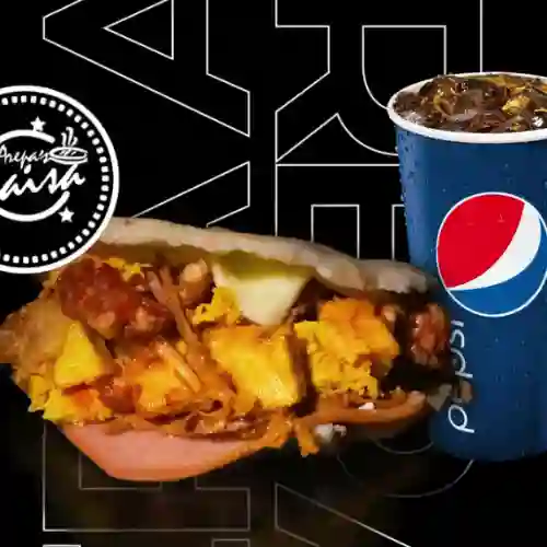 Arepa Super Especial + Bebida