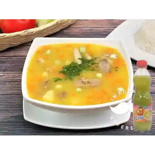 Combo Sopa de Menudencia + Hit Lulo 500 ml