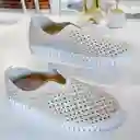 Ilse Jacobsen Tenis Planos Tulip Milk Creme 37