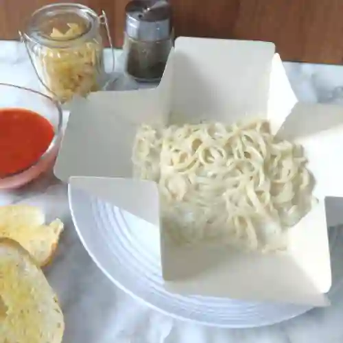 Pasta en Salsa 4 Quesos