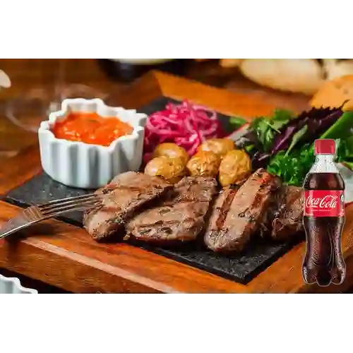 Combo Churrasco + Coca Cola Original 400 ml