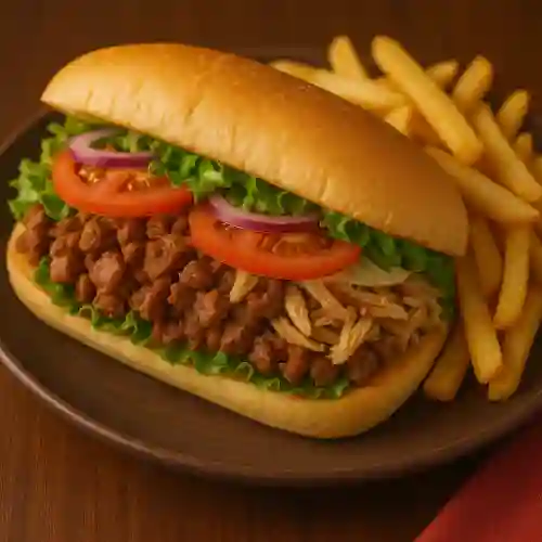 Sánduche Mixto de la Casa