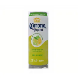 Corona Bebida Con Alcohol Tropical Lima Limón