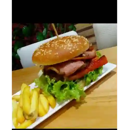 Burger Chuleta Ahumada