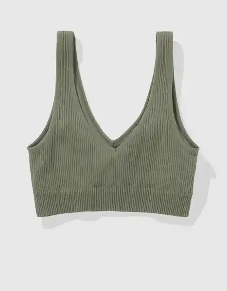Brasier Bralette Aerie Verde T: MEDIUM 4116331 American Eagle