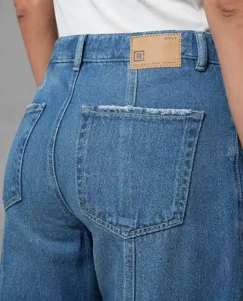 Jean Mujer Azul Talla 16 232G003 Rifle