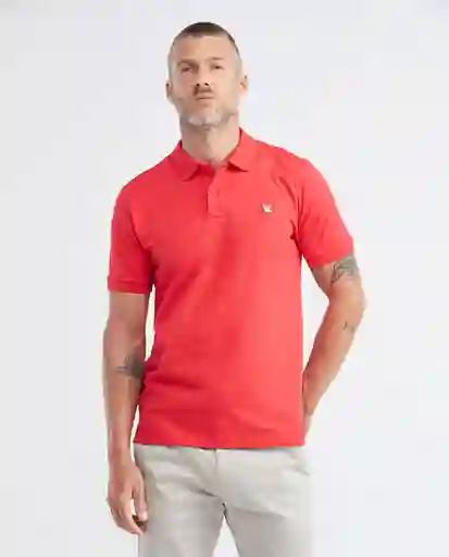 Camiseta Polo Rojo Bombón Oscuro Talla L 1111132027052 Chevignon