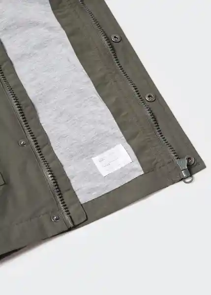 Abrigo Parka Agusti Caza Talla 12 Niños Mango