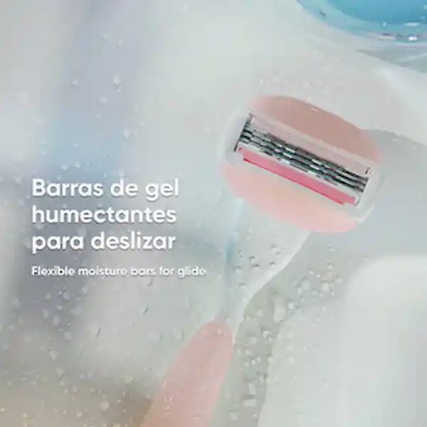 Gillette Venus Rasuradora Para Mujer + Cartuchos Humectantes