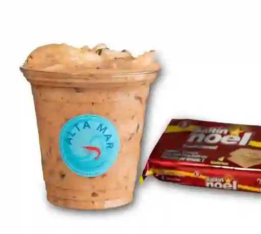 Ceviche Mediano de Camarón 10 Oz