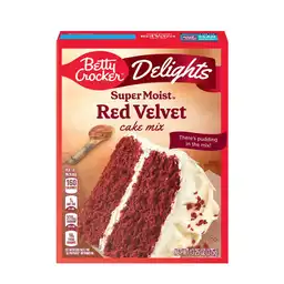 Betty Crocker Mezcla Torta Red Velvet Torta Humeda Red