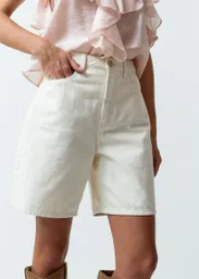Short Mujer Crudo Marfil Claro 8 451G371 Naf Naf