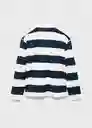 Polo Polost Navy Talla 12 Niños Mango