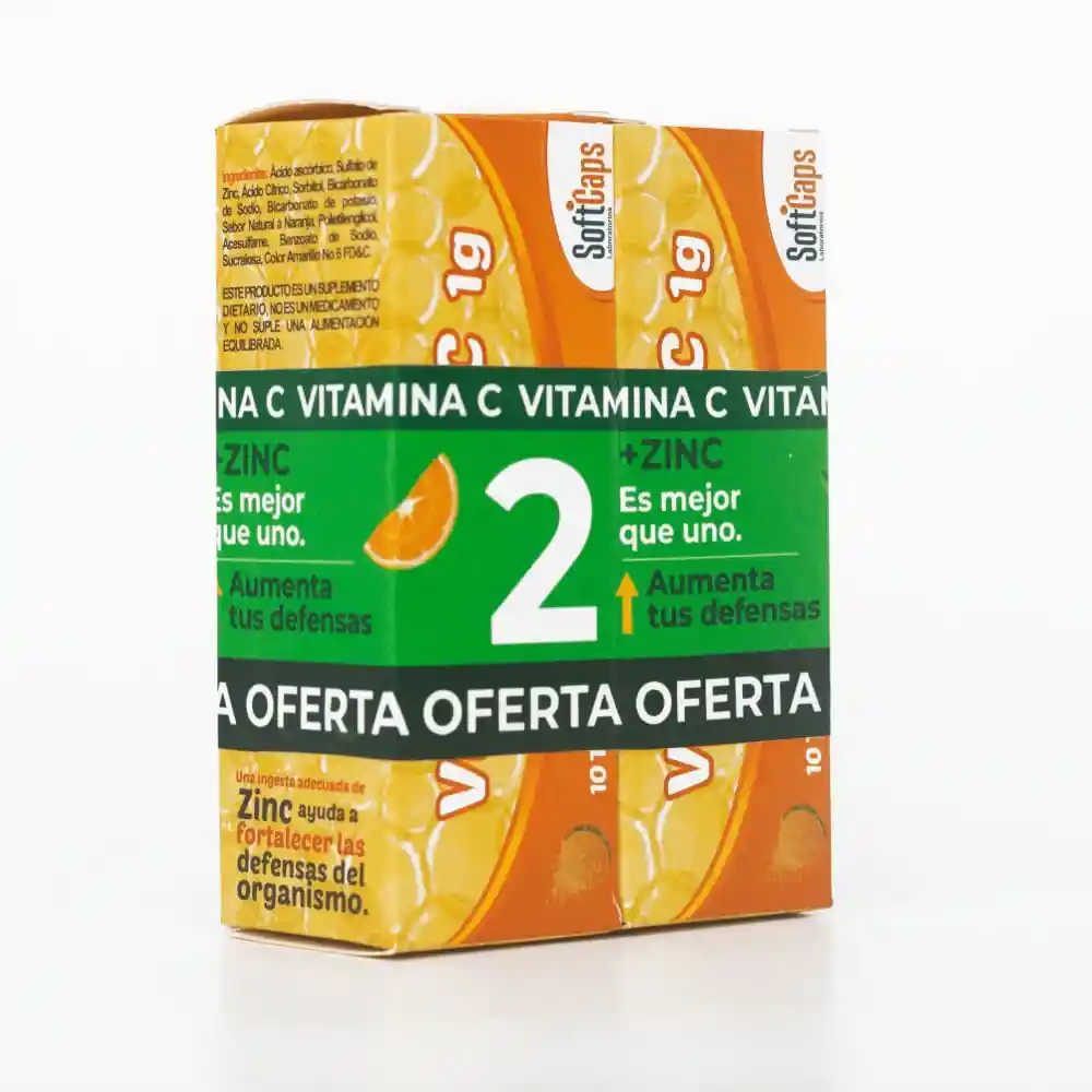 Vitamina C+Zinc Efervescente