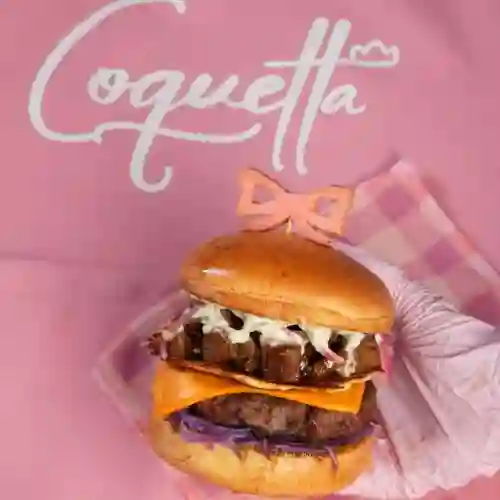 Corona coquetta con bebida
