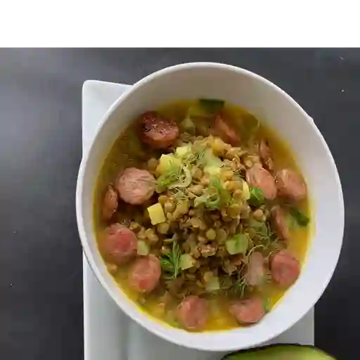 Sopa de lentejas