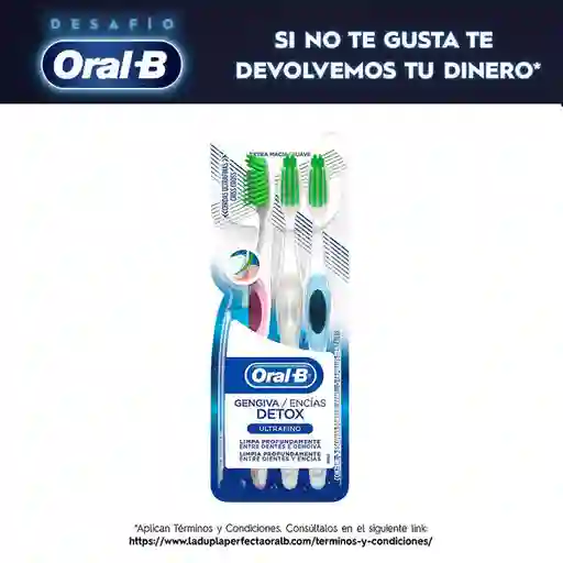 Oral-B Cepillo de Dientes Détox